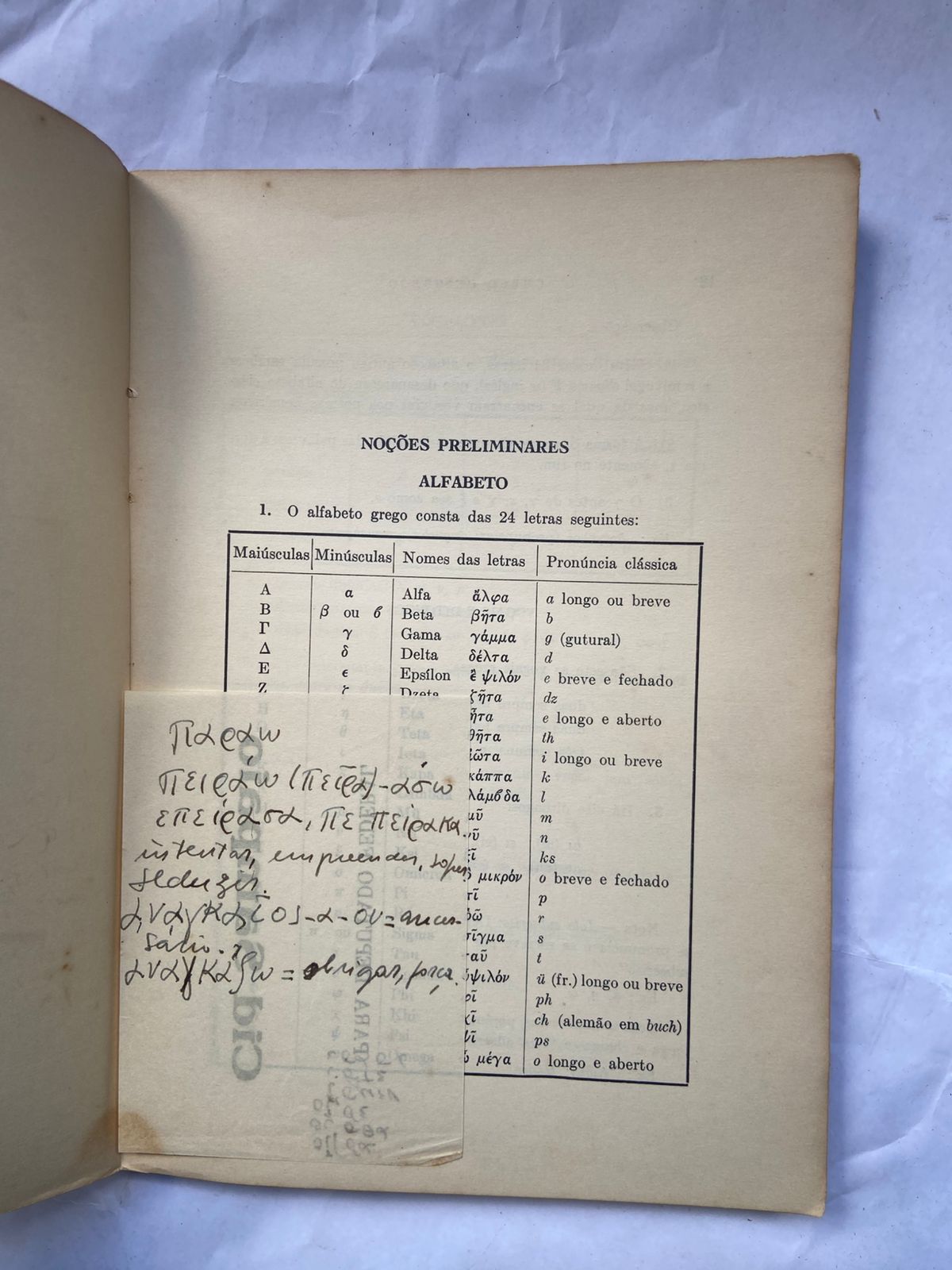 Livro Curso De Grego E Gramática 2 Edição Box 3 Vol 1957 (Usado)