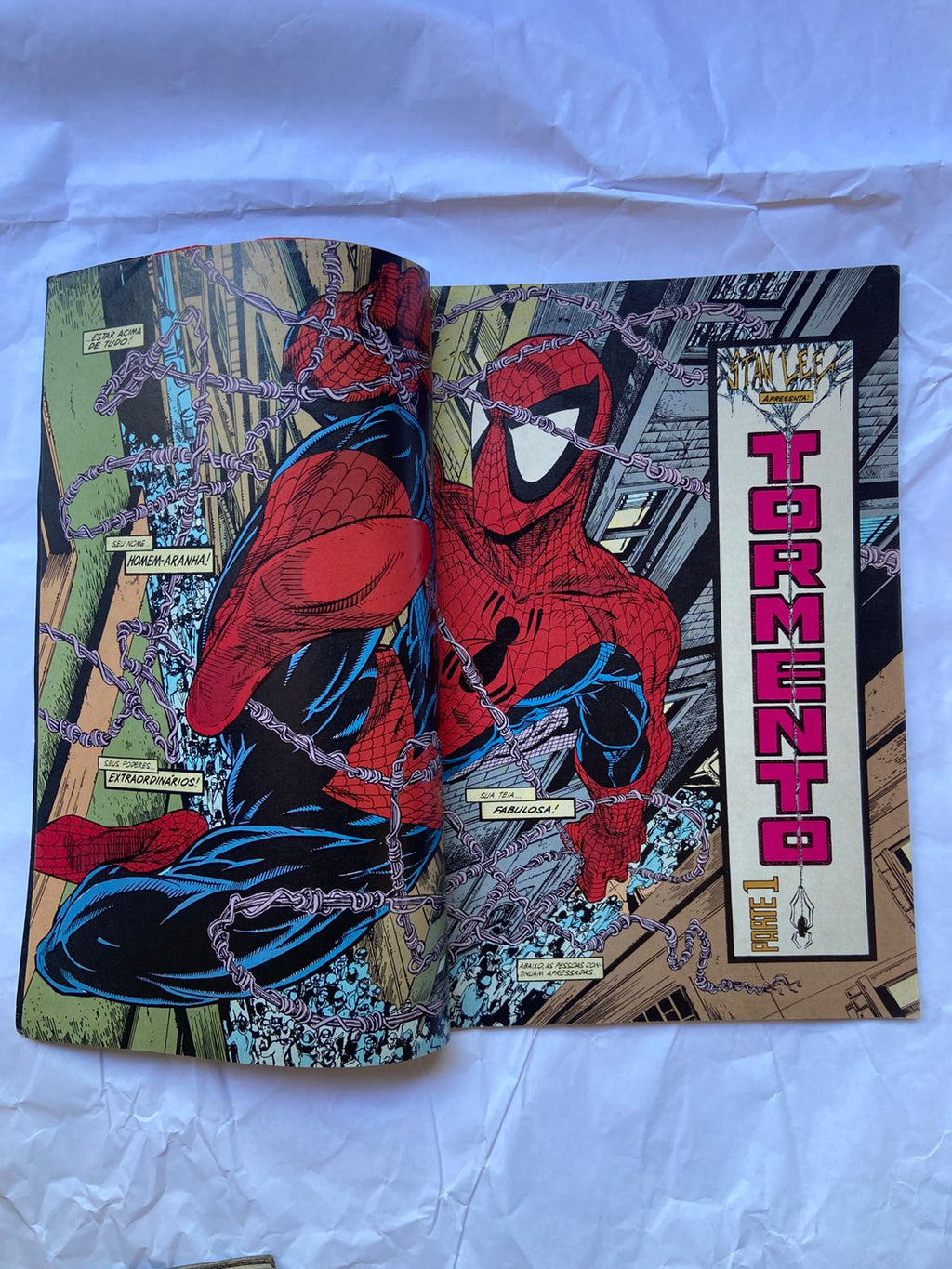 Gibi O Homem Aranha Mini Série Tormento Completa Box 2 Vol (Usado)
