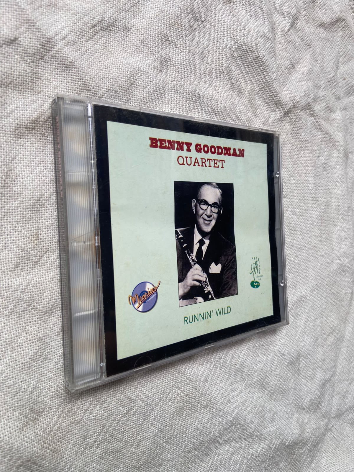 Cd Benny Goodman Quartet Runnin Wild 1995 (Usado)