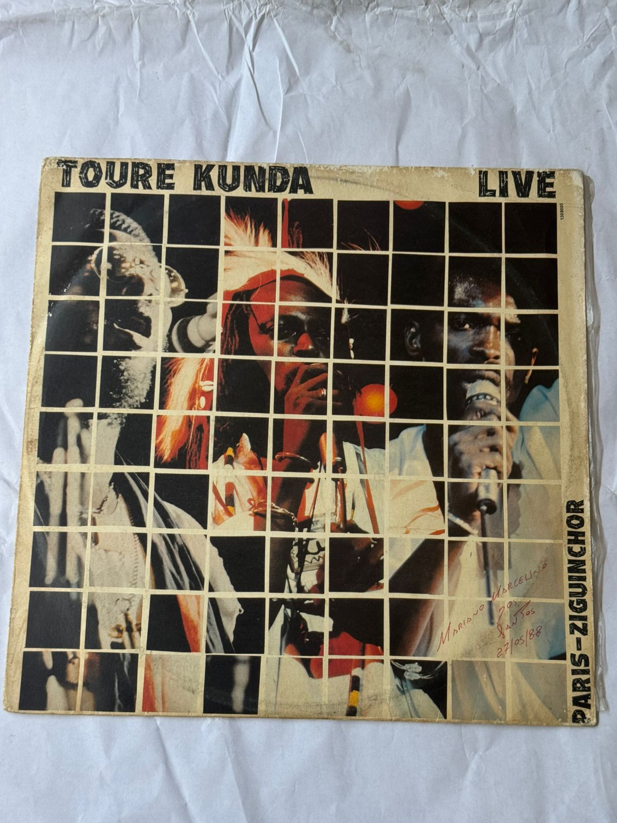 Lp Toure Kunda Live Paris Ziguinchor 1987 (Usado)
