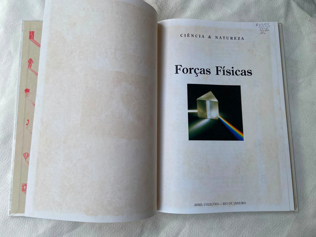 Livro Forças Físicas Ciência E Natureza Coleção Time Life (Usado)