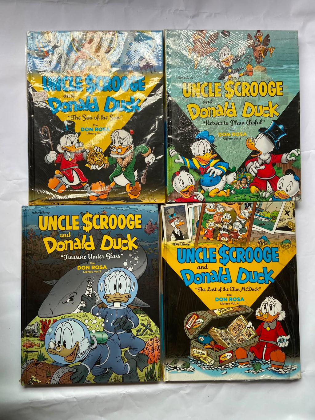Gibi Uncle Scrooge And Donald Dock Coleção 10 Vol Don Rosa (Usado)