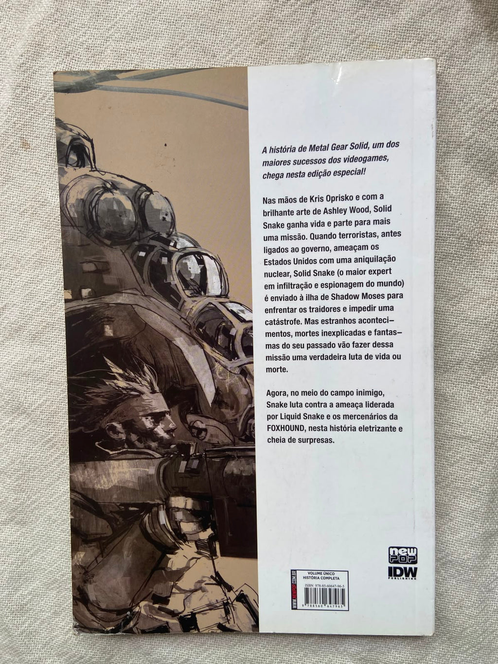 Gibis Tractical Espionage Action Metal Gear Solid (Usado)