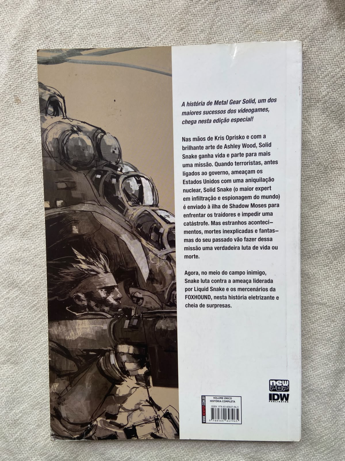 Gibis Tractical Espionage Action Metal Gear Solid (Usado)