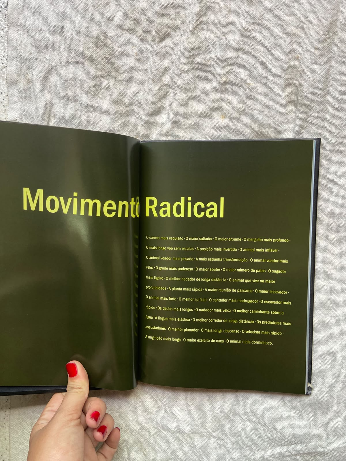 Livro Natureza Radical Capa Dura 2007 (Usado)