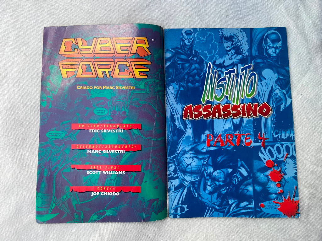 Gibi Cyber Force 7 Marc Silvestri Abril 1997 (Usado)