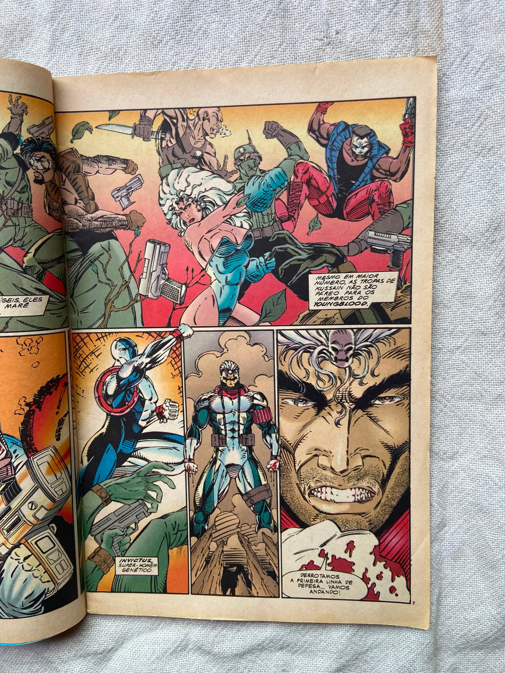Gibi Youngblood 1 A Nova Geração De Heróis Rob Liefeld 1996 (Usado)