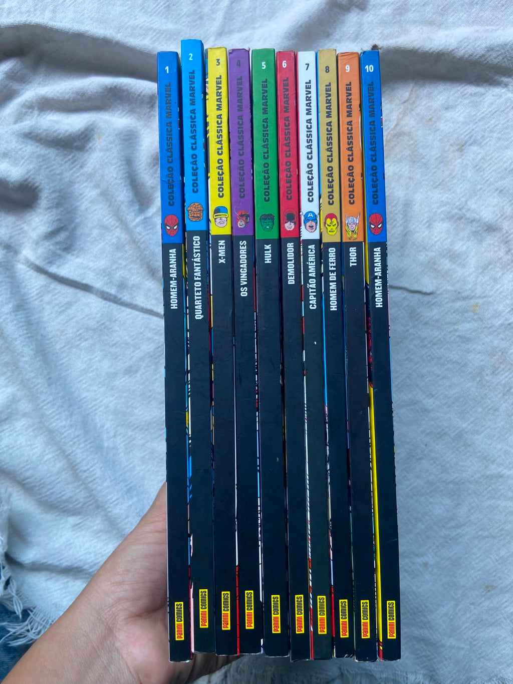Hq Coleção Clássica Marvel Box 10 Volumes 2021