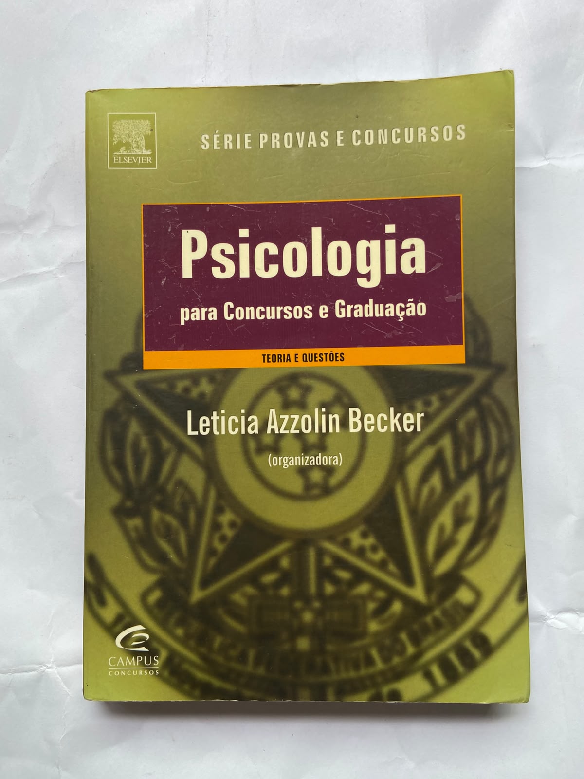 Livro Psicologia Para Concursos E Graduação (Usado)