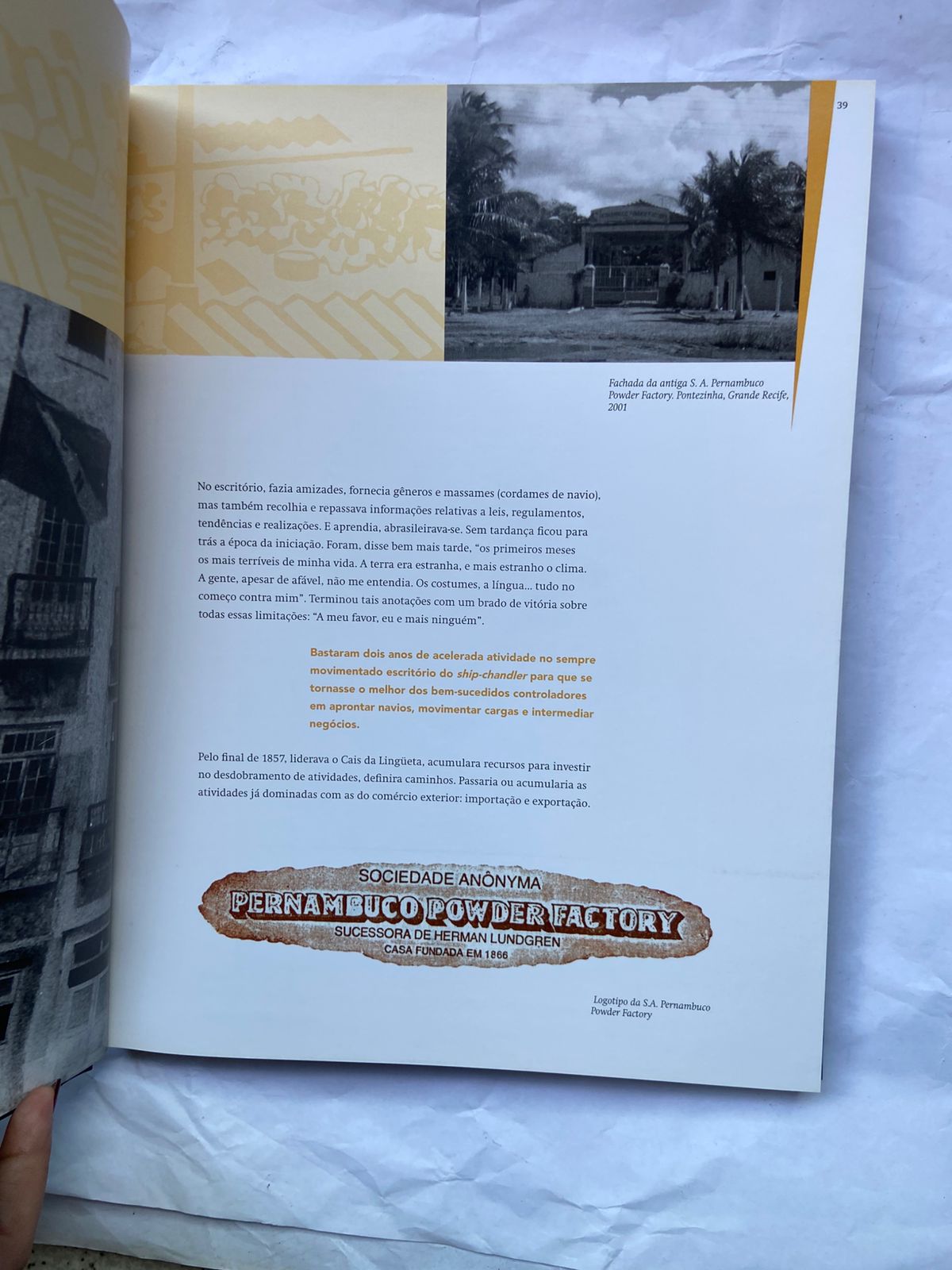 Livro 100 Anos Pernambucanas Com A Família Brasileira 2008 (Usado)