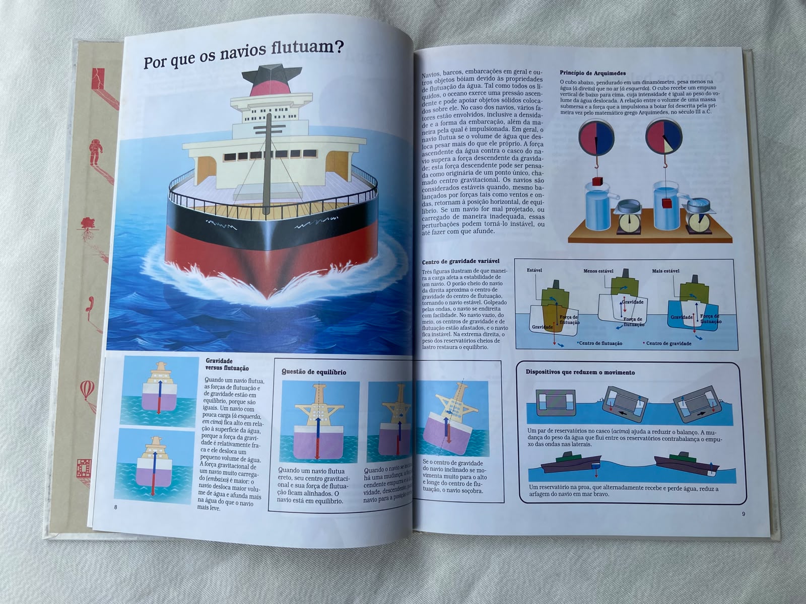 Livro Forças Físicas Ciência E Natureza Coleção Time Life (Usado)