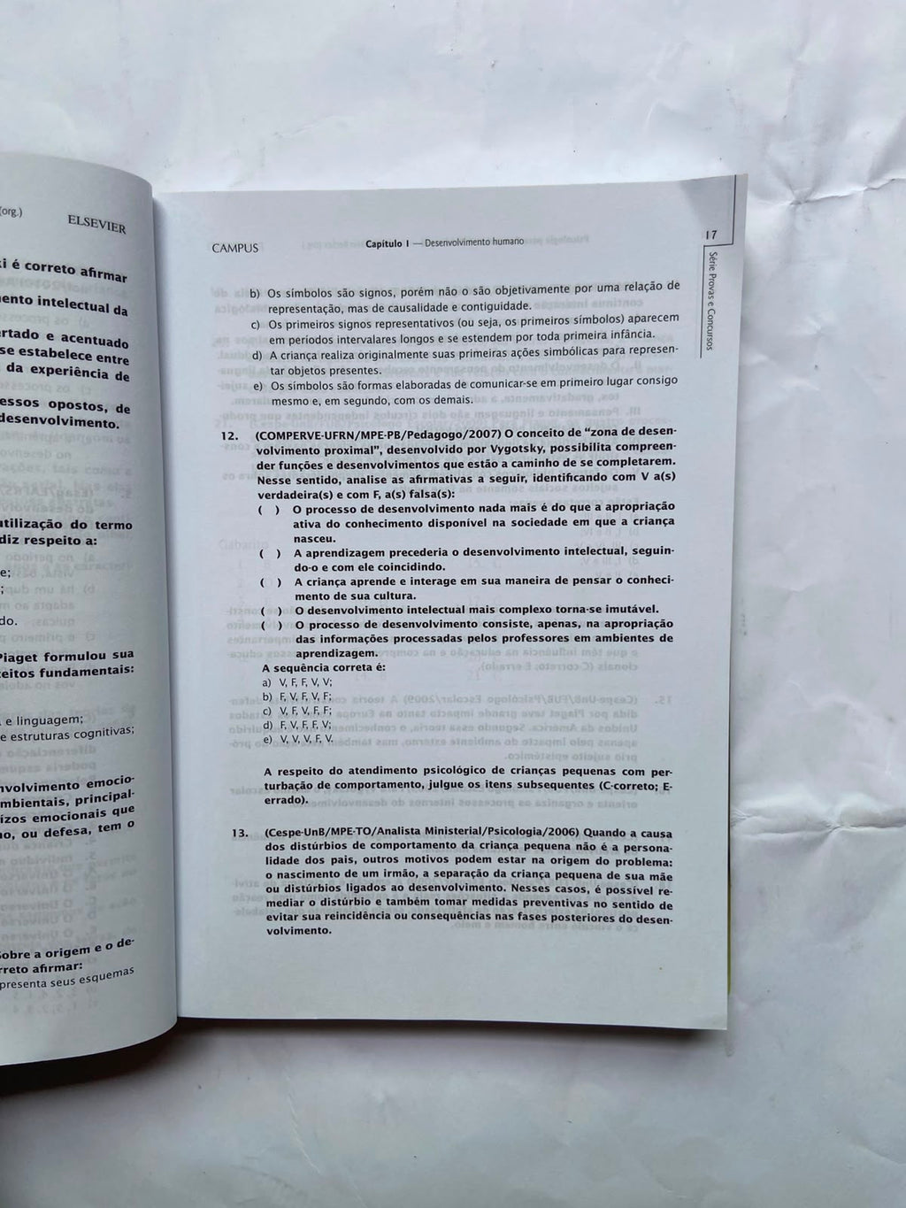 Livro Psicologia Para Concursos E Graduação (Usado)