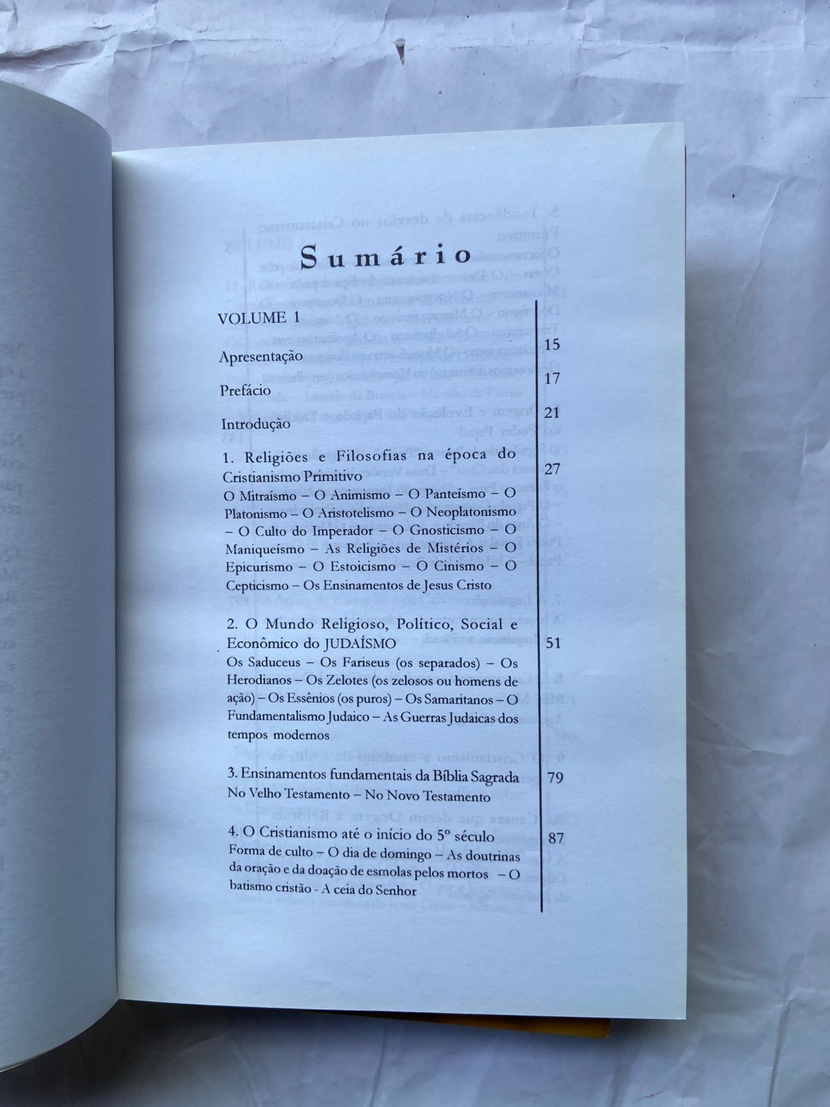 Livro A Saga Do Cristianismo Laercio Monteiro Box 3 Vol 2002 (Usado)