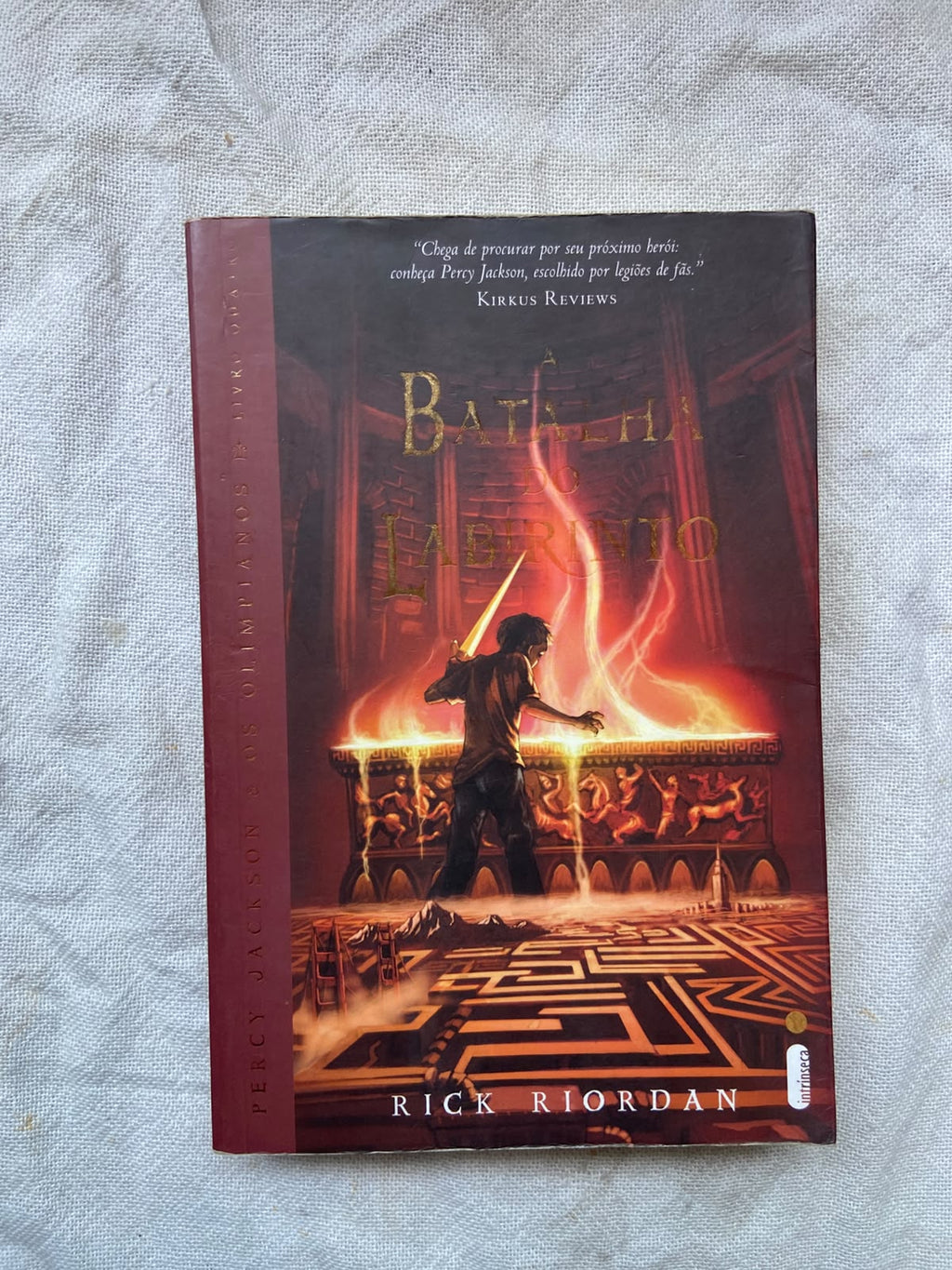 A Batalha do Labirinto Percy Jackson e os Olimpianos Livro Quatro