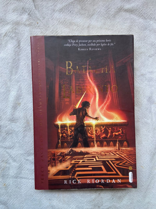 A Batalha do Labirinto Percy Jackson e os Olimpianos Livro Quatro