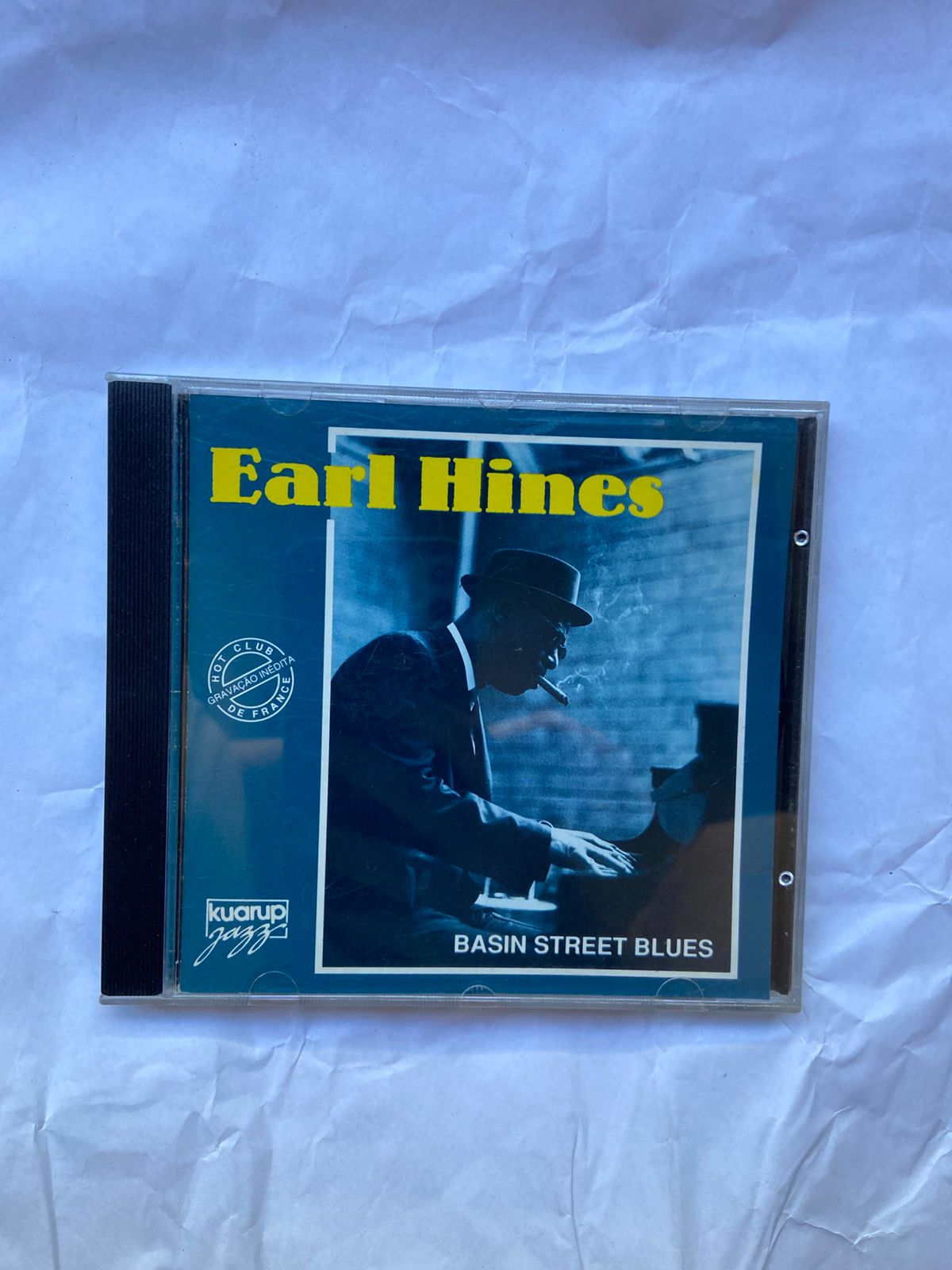 Cd Earl Hines Basin Street Blues 1977 (Usado)