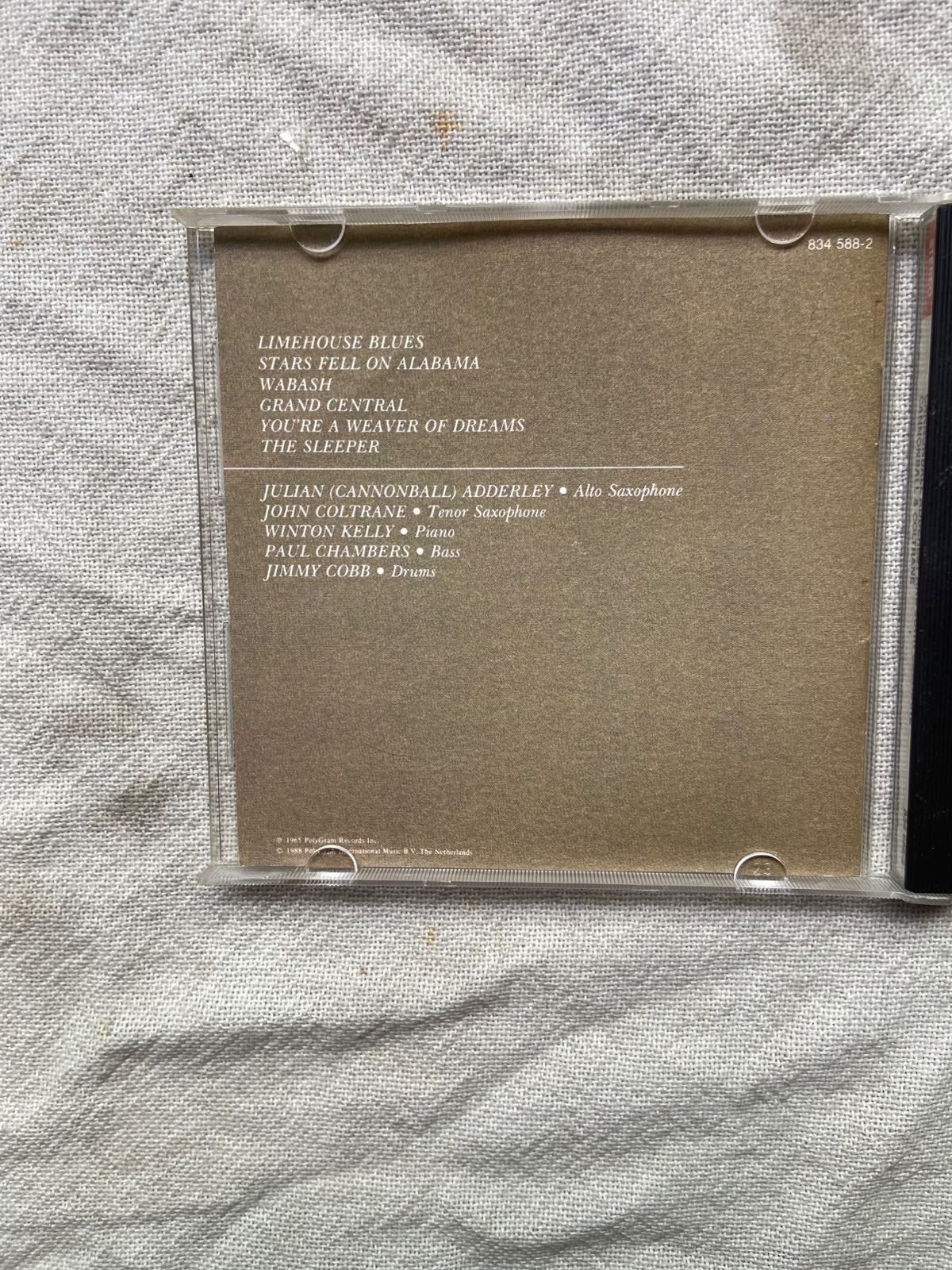 Cd Cannonball E Coltrane 1965 (Usado)