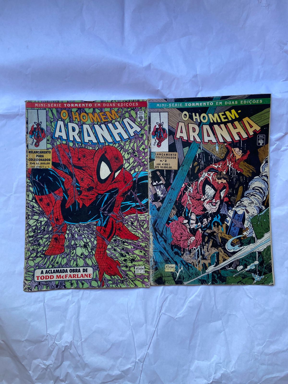 Gibi O Homem Aranha Mini Série Tormento Completa Box 2 Vol (Usado)