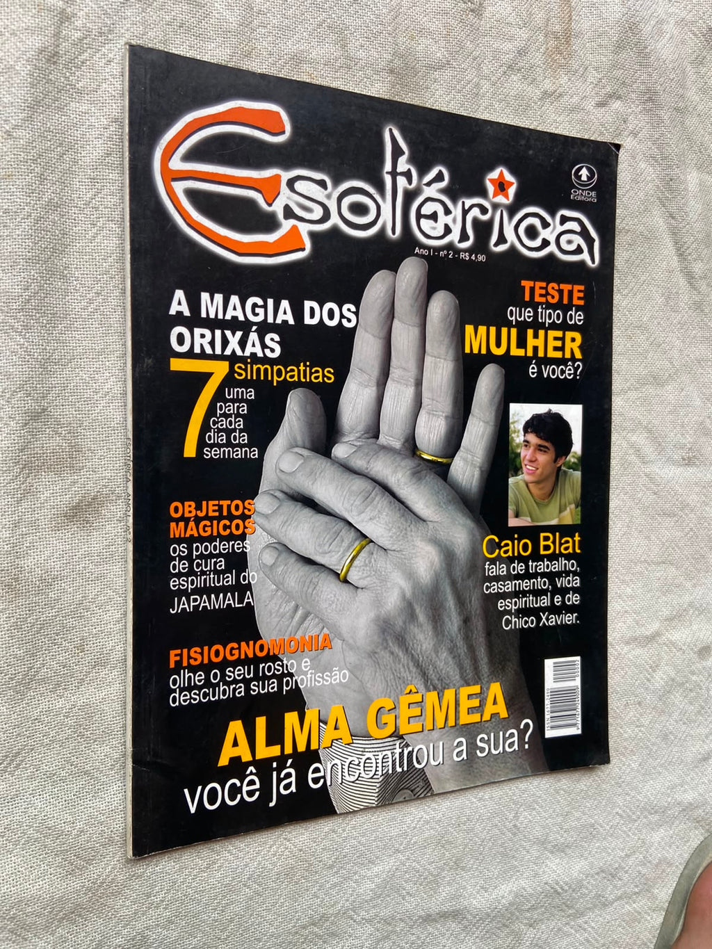 Revista Esotérica Ano 1 Número 2 A Magia Dos Orixás (Usado)