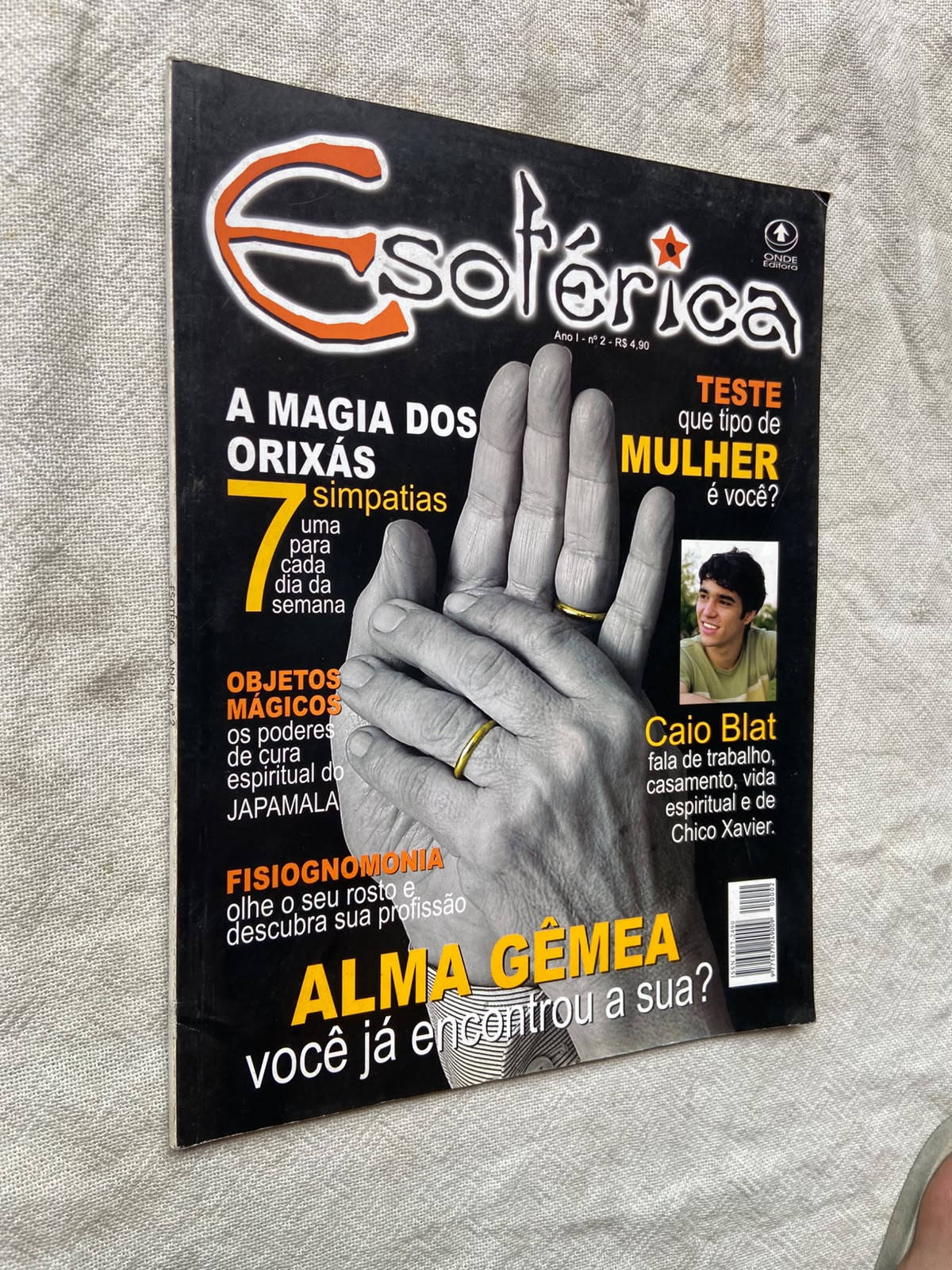 Revista Esotérica Ano 1 Número 2 A Magia Dos Orixás (Usado)