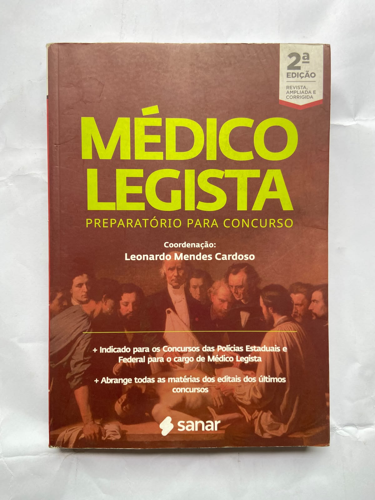 Livro Médico Legista Preparatório Para Concurso 2 Edição (Usado)