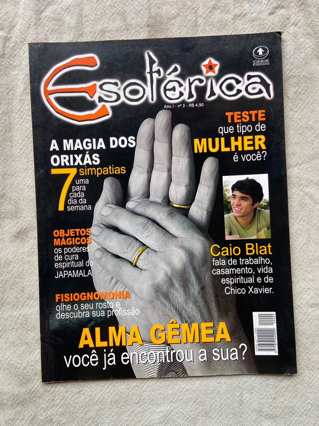 Revista Esotérica Ano 1 Número 2 A Magia Dos Orixás (Usado)
