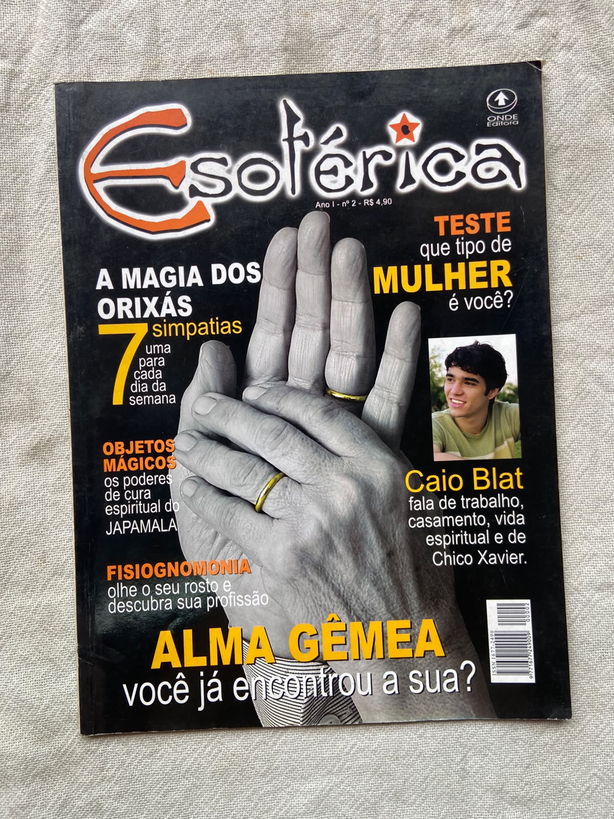 Revista Esotérica Ano 1 Número 2 A Magia Dos Orixás (Usado)