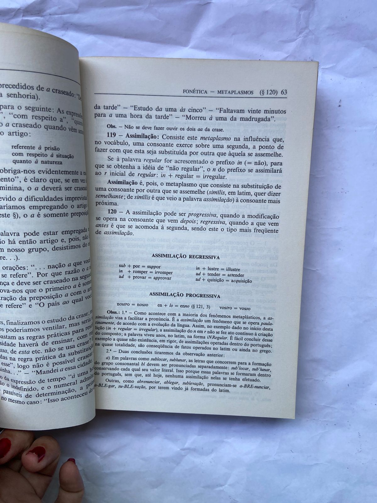 Livro Gramática Métodica Da Língua Portuguesa 37 Edição 1992 (Usado)