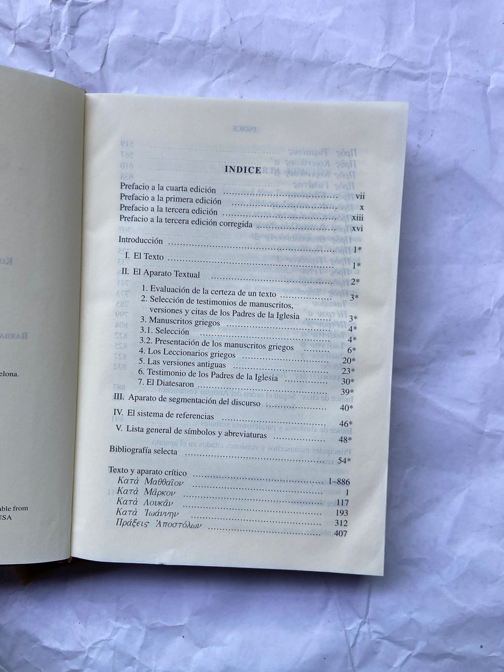 The Greek New Testament Fourth Edition Diccionario 1983 (Usado)
