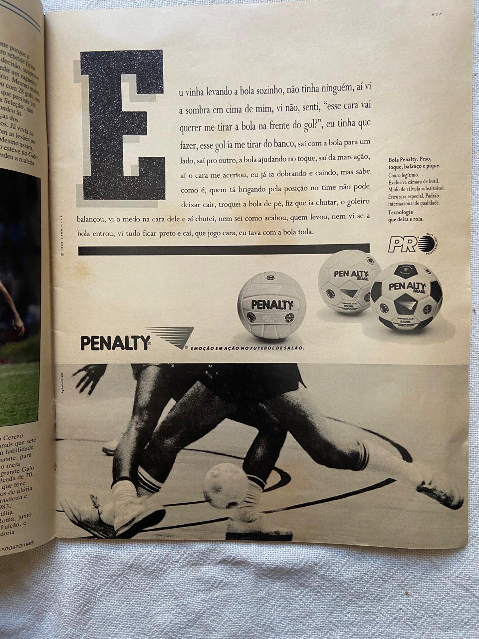 Revista Placar Edição Histórica Agosto De 1989 Número 1000 (Usado)