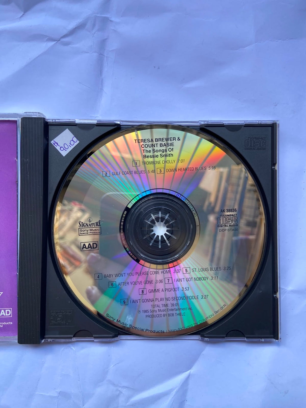Cd Teresa Brewer Count Basie The Songs Of Bessie Smith (Usado)