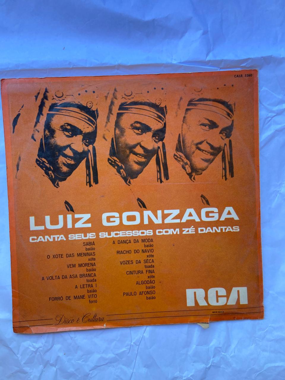 Lp Luiz Gonzaga Canta Seus Sucessos Com Zé Dantas 1970 (Usado)