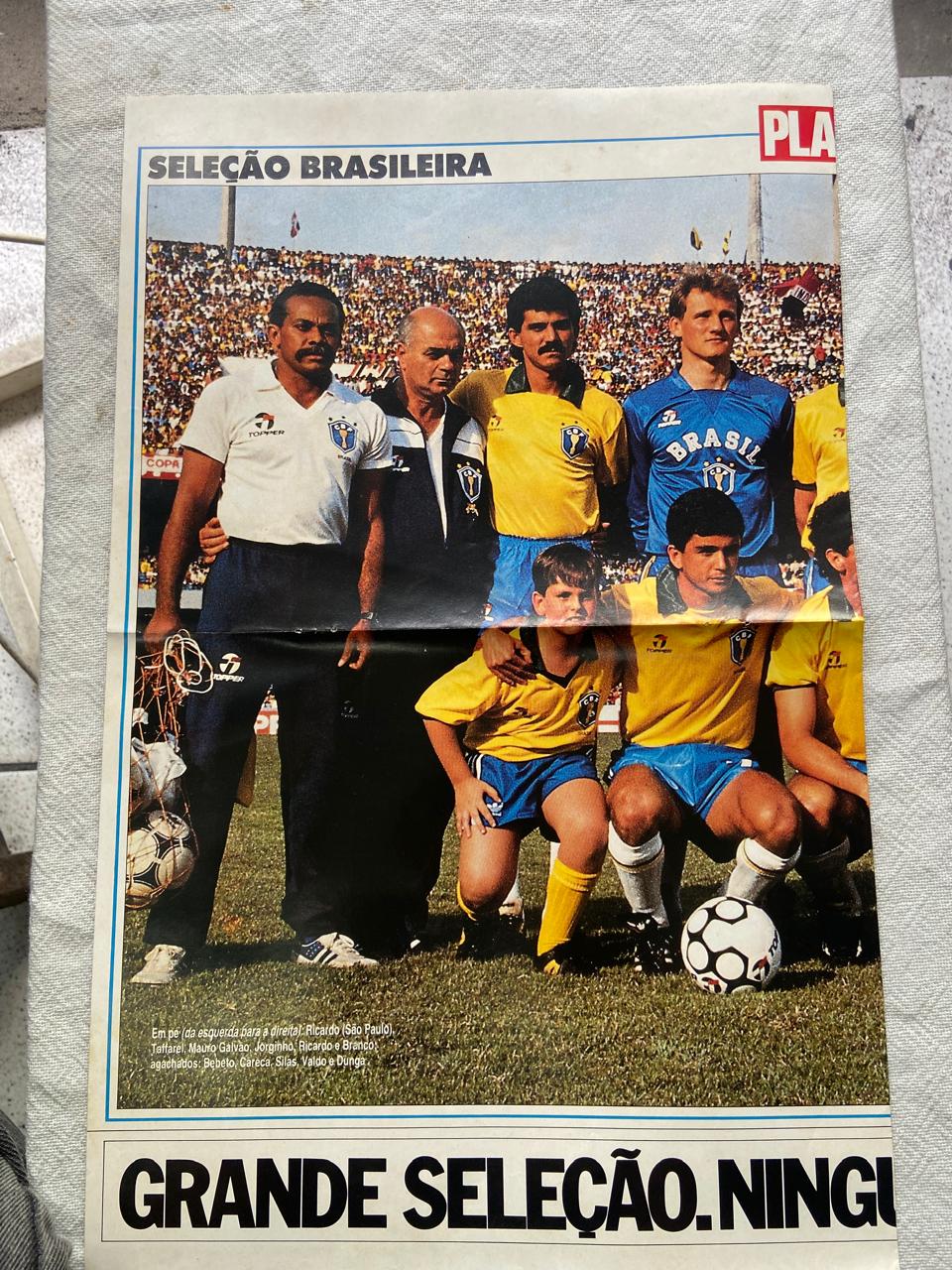 Revista Placar Edição Especial 8 Setembro 1989 N 1004 com post (Usado)