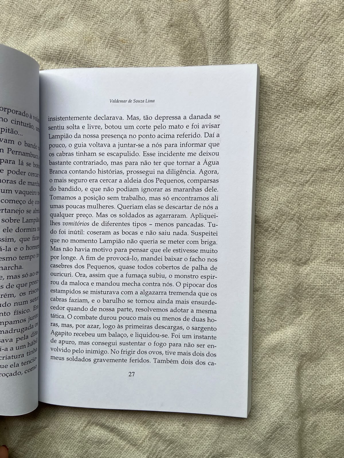 Livro O Cangaceiro Lampião E O Iv Mandamento 2011 (Usado)