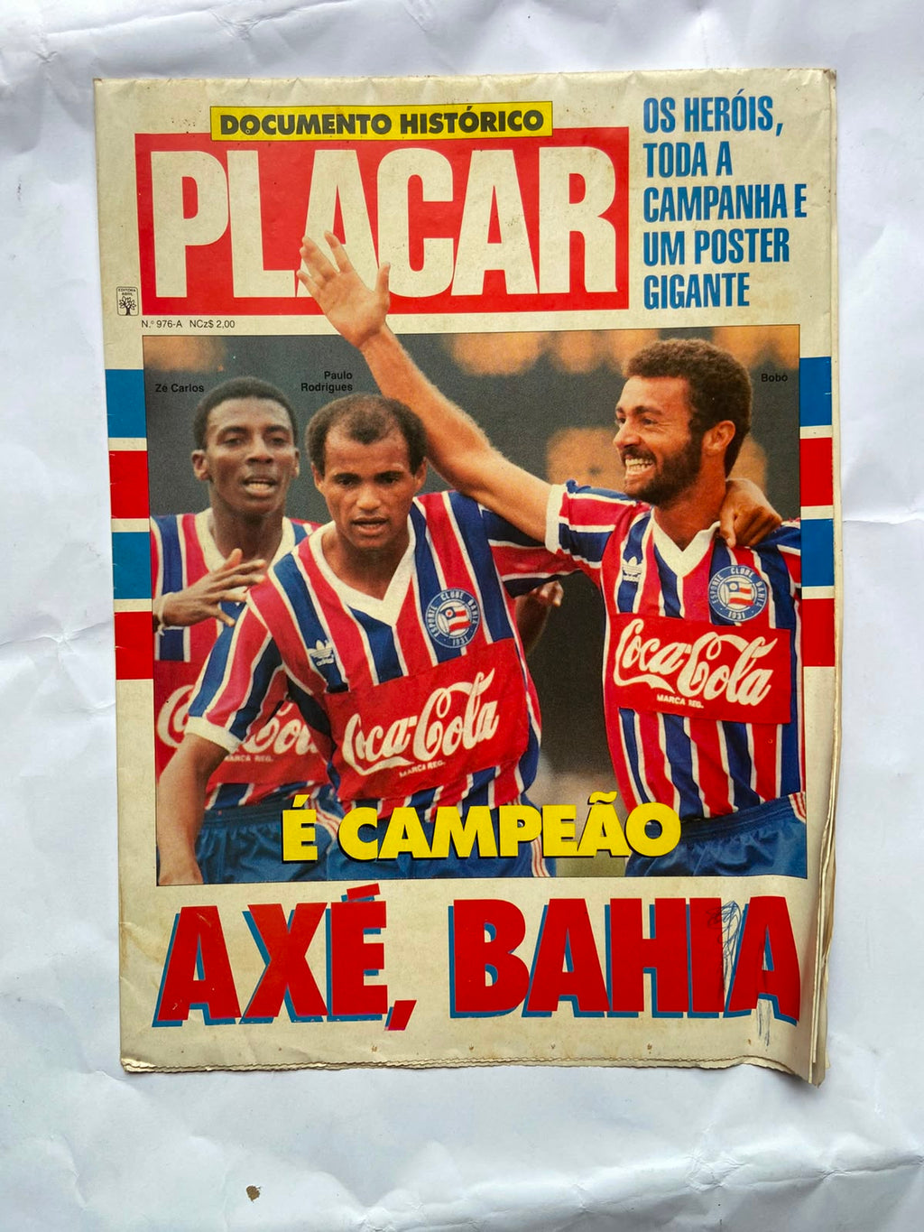 Revista Placar Mais 24 Março De 1989 Número 980 (Usado)