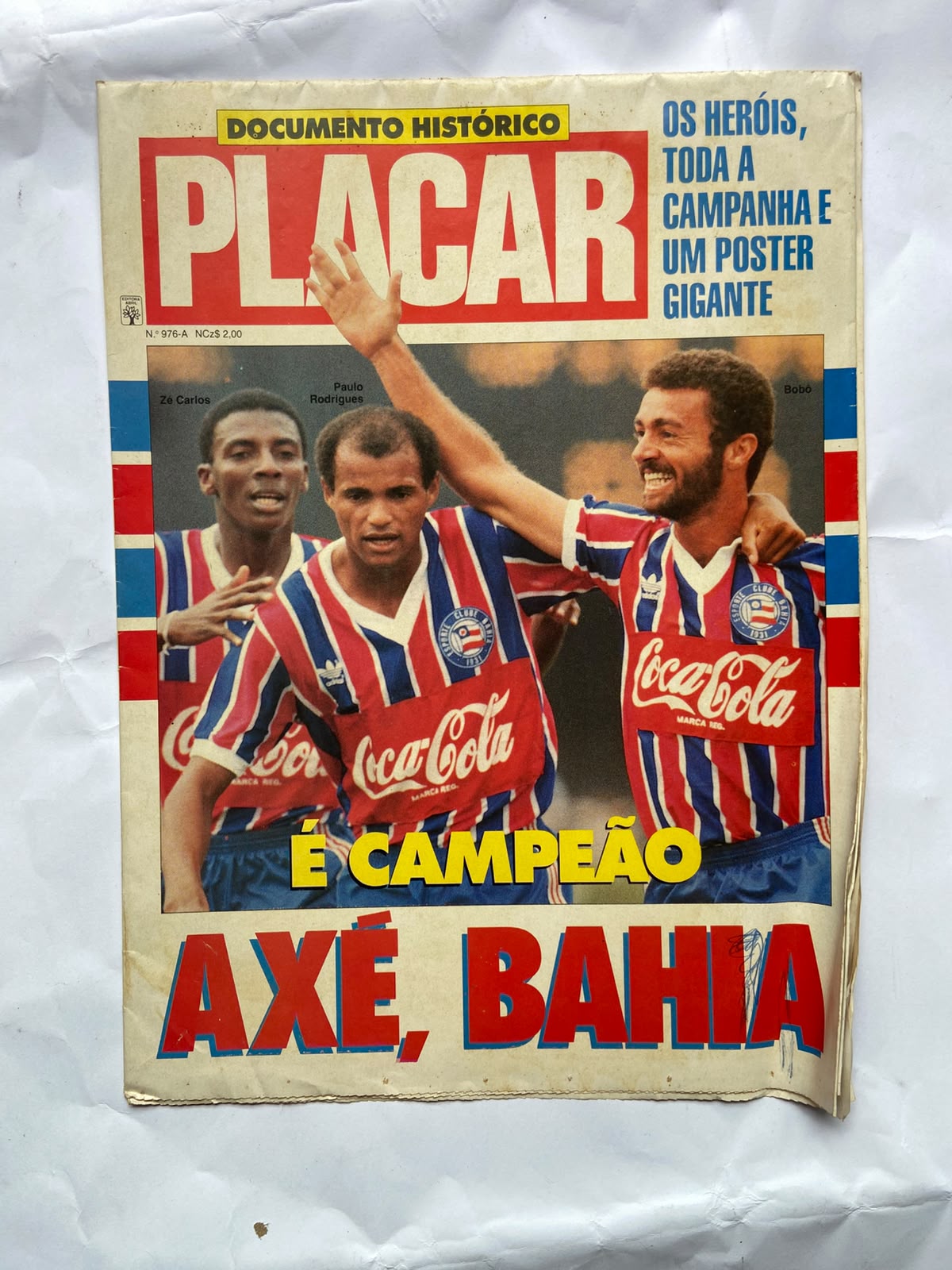 Revista Placar Mais 24 Março De 1989 Número 980 (Usado)