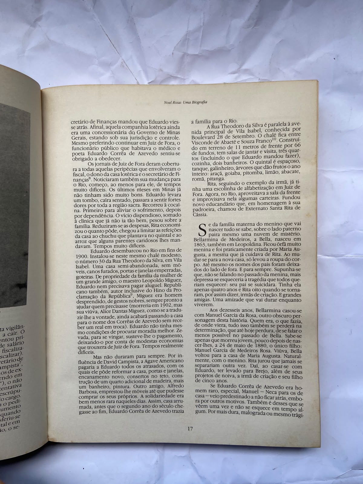 Livro Noel Rosa Uma Biografia 1990 (Usado)