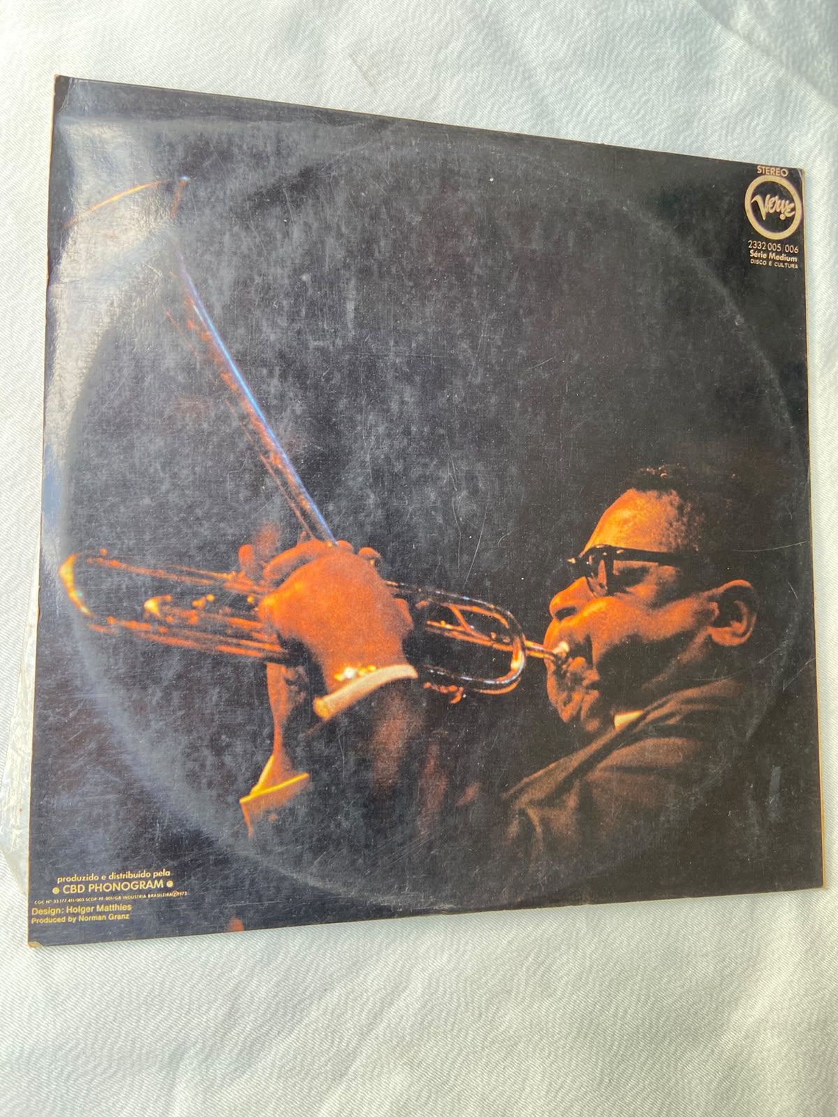 Lp Dizzy Gillespie Jazz History Vol 3 Duplo 1973 (Usado)