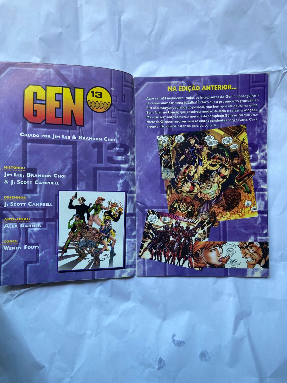 Gibi Gen 13 Número 5 Com Minipôster (Usado)