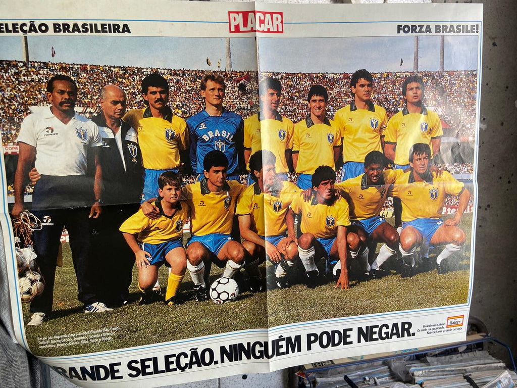 Revista Placar Edição Especial 8 Setembro 1989 N 1004 com post (Usado)
