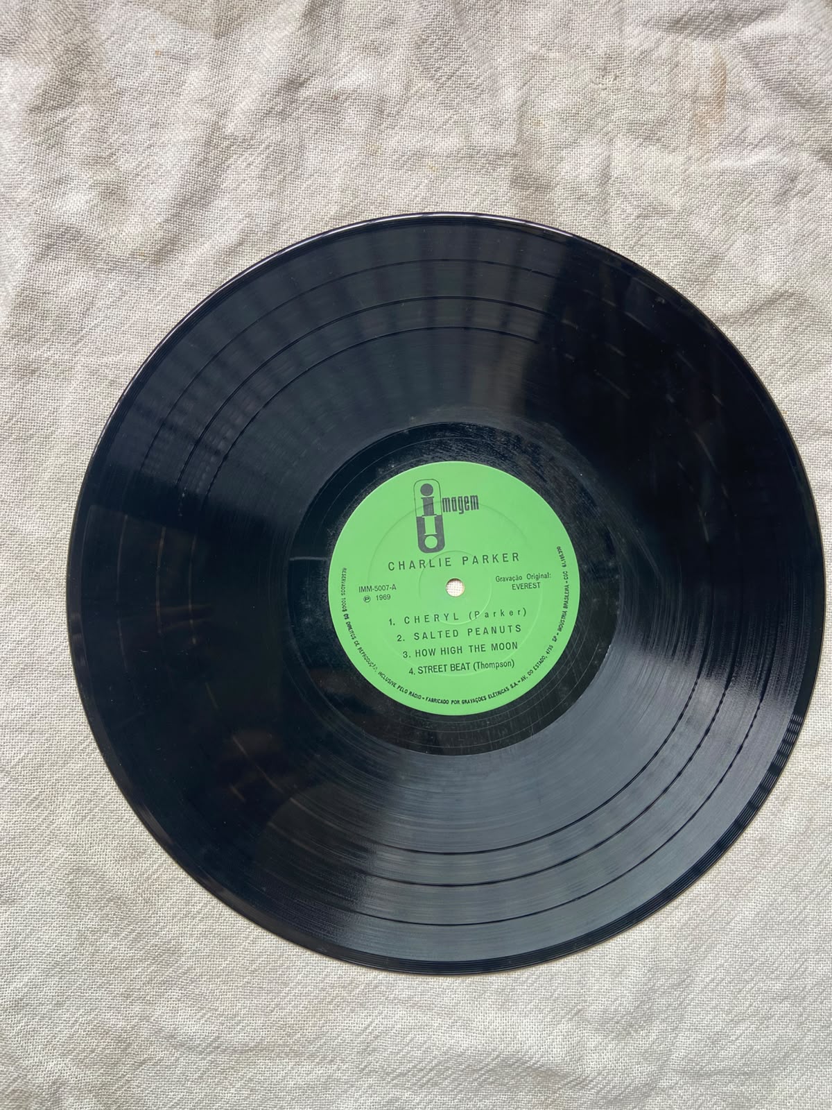 Lp Charlie Parker 1969 Volume 1 (Usado)