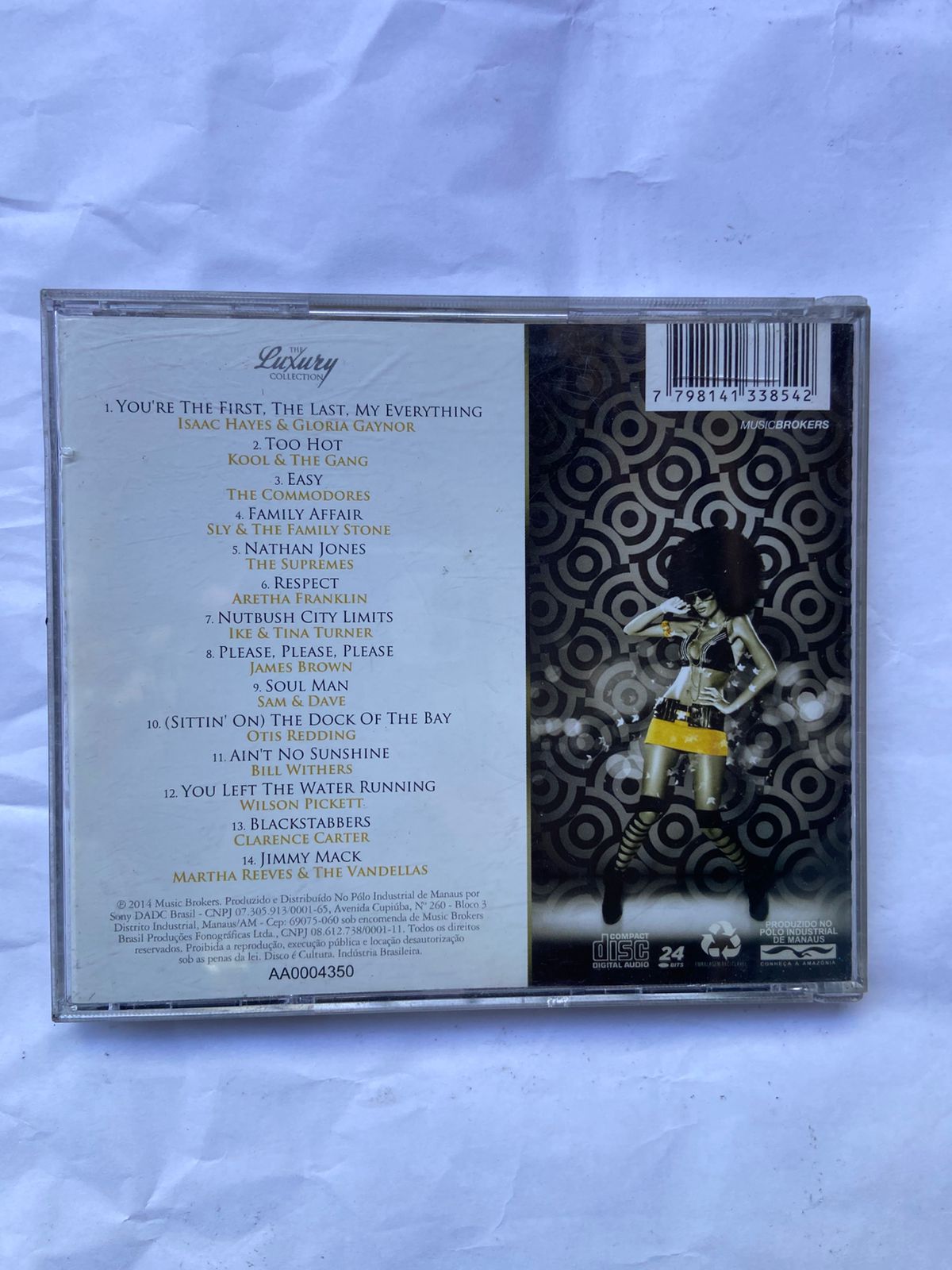 Cd Black Power The Definitive Songbook 2014 (Usado)