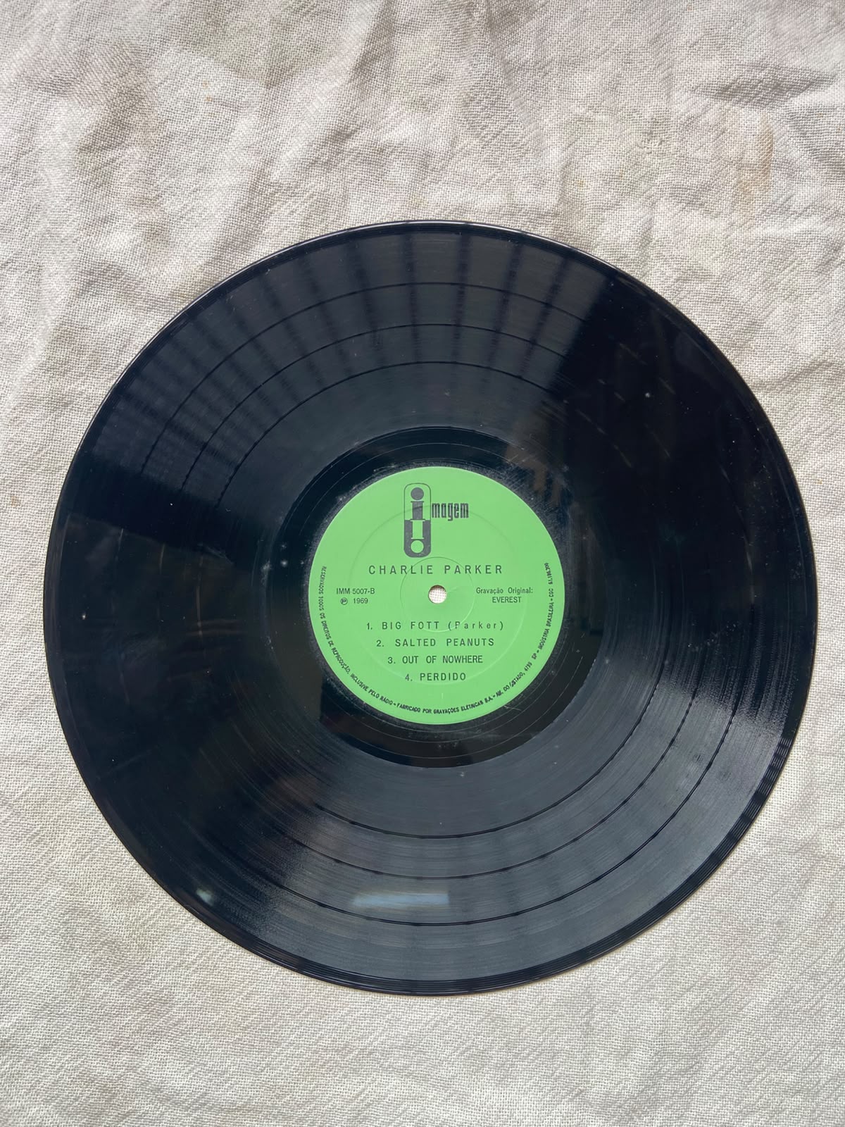 Lp Charlie Parker 1969 Volume 1 (Usado)