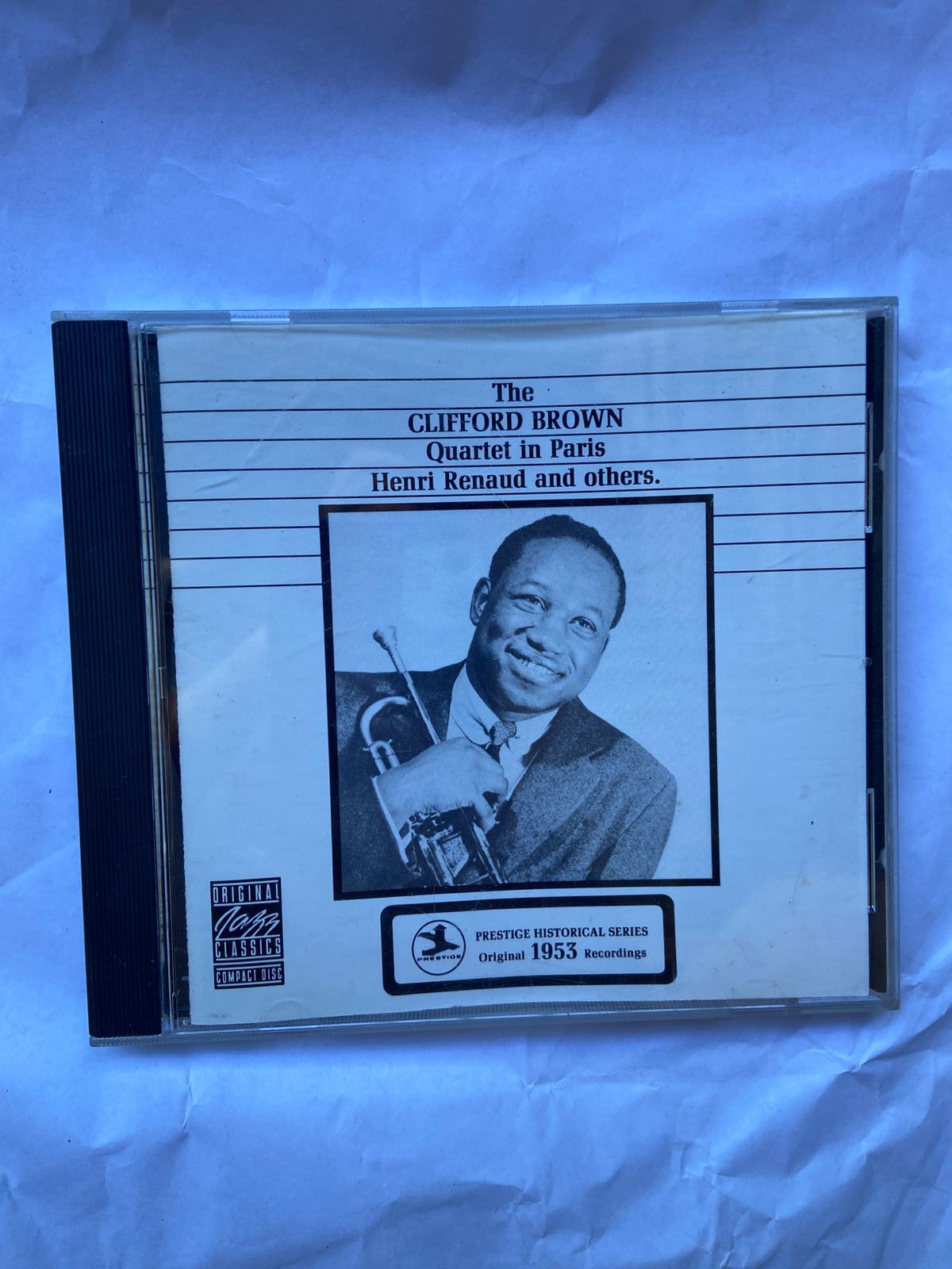 Cd The Clifford Brown Quartet In Paris Henri Renaud (Usado)