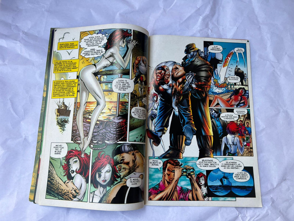 Gibi Cyber Force 10 Marc Silvestri Julho 1997 (Usado)