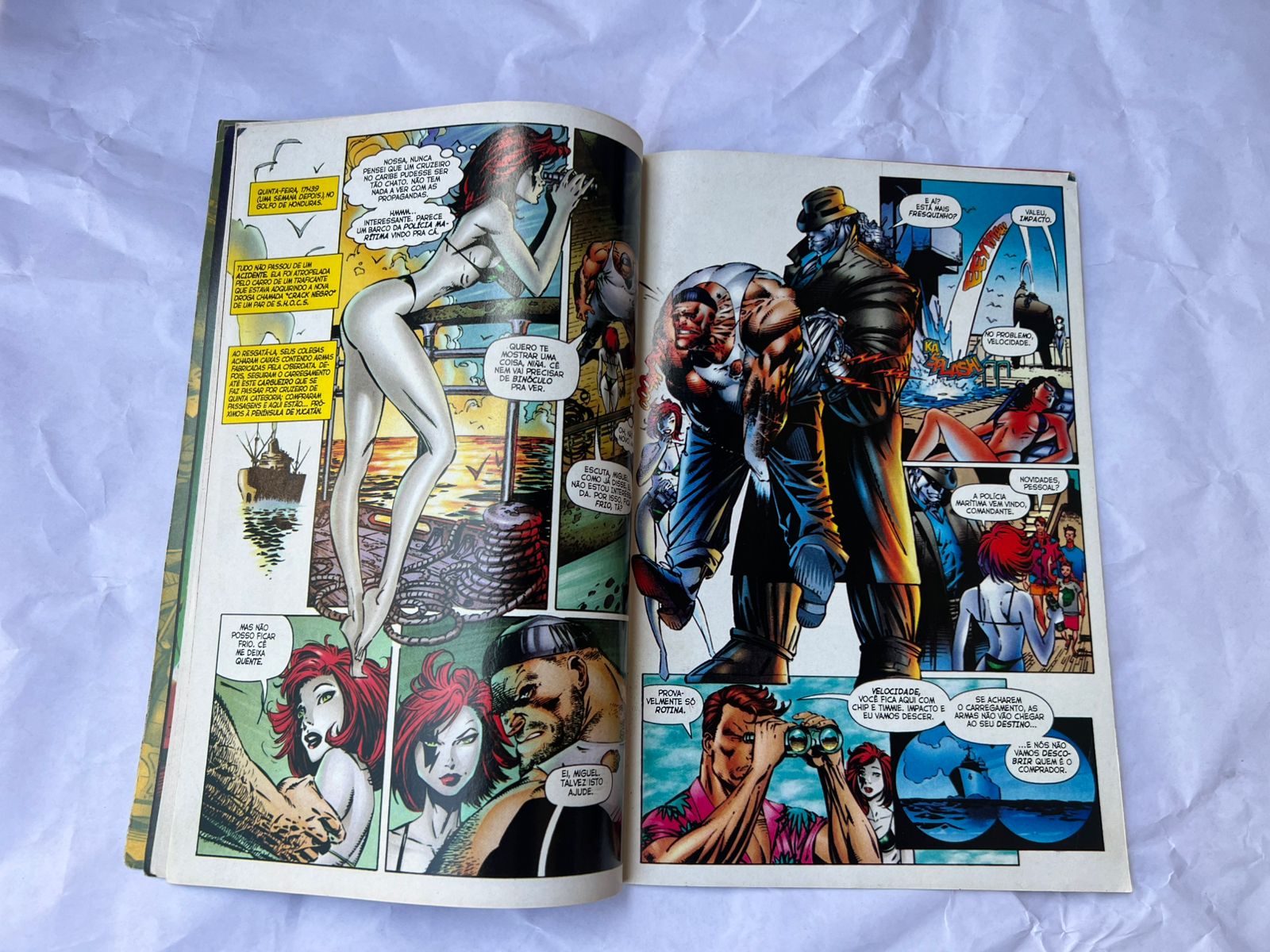 Gibi Cyber Force 10 Marc Silvestri Julho 1997 (Usado)
