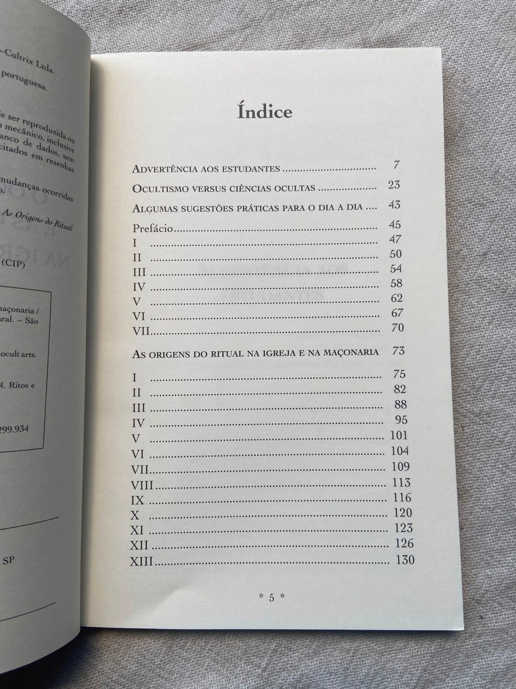 O Ocultismo Prático e as Origens do Ritual na Igreja e na Maçonaria